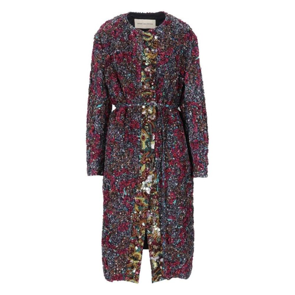 Dries Van Noten Women Embroidered Coat